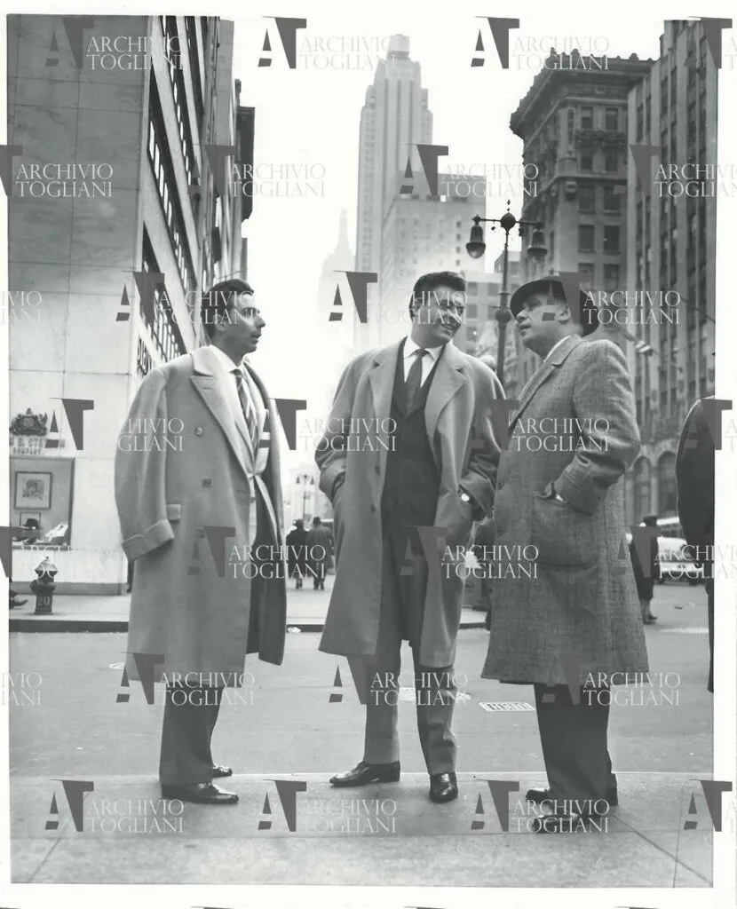 Achille Togliani Fifth Avenue New York 1959